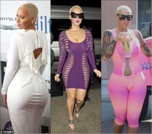 Amber Rose Plastic Surgery Before And After Photos